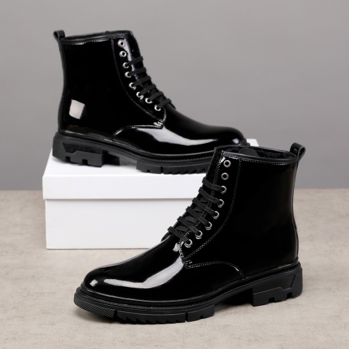 Replica Versace Boots For Men #1031225 $85.00 USD for Wholesale