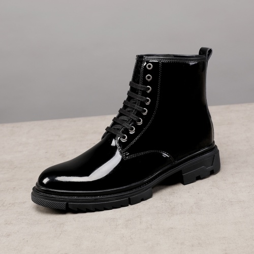 Replica Versace Boots For Men #1031225 $85.00 USD for Wholesale