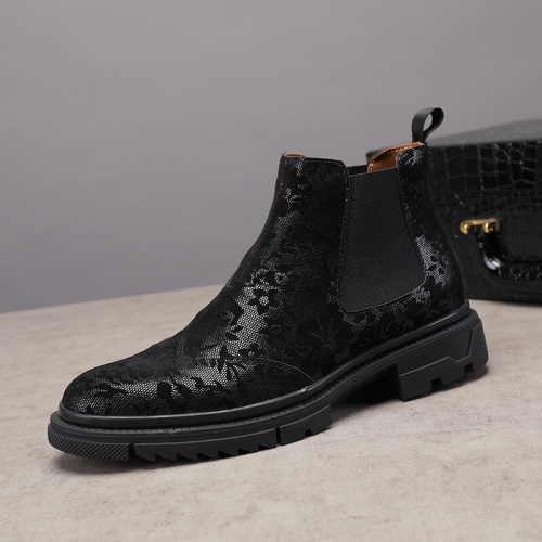Replica Prada Boots For Men #1031252 $85.00 USD for Wholesale