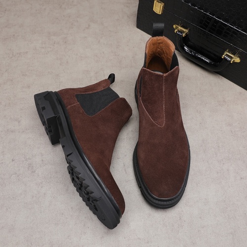 Replica Prada Boots For Men #1031253 $85.00 USD for Wholesale