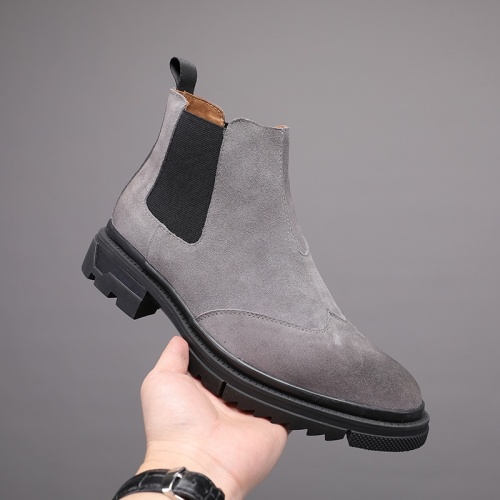 Replica Prada Boots For Men #1031255 $85.00 USD for Wholesale