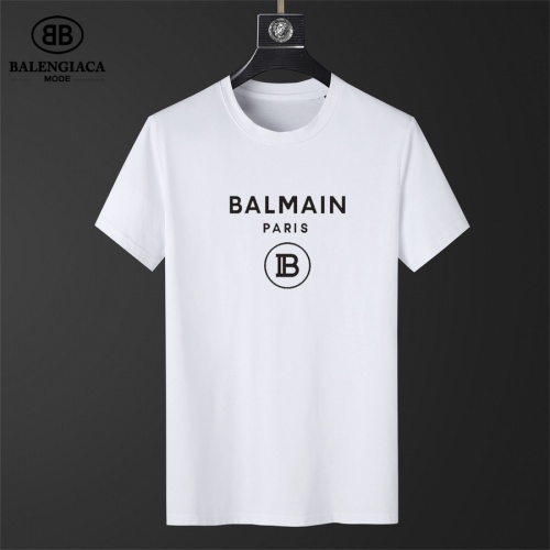 Balmain T-Shirts Short Sleeved For Men #1031304