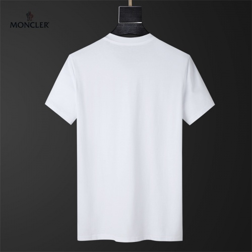 Replica Moncler T-Shirts Short Sleeved For Men #1031342 $25.00 USD for Wholesale