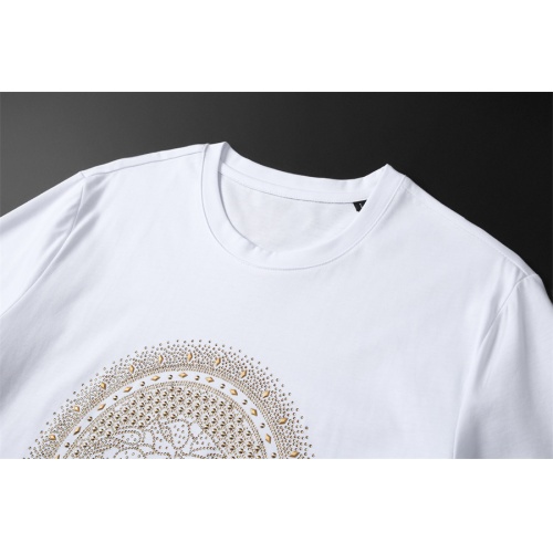 Replica Versace T-Shirts Short Sleeved For Men #1031368 $25.00 USD for Wholesale
