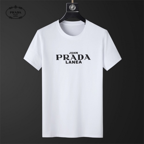 Prada T-Shirts Short Sleeved For Men #1031374