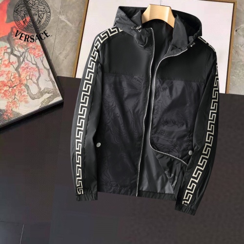 Versace Jackets Long Sleeved For Men #1031475 $60.00 USD, Wholesale Replica Versace Jackets