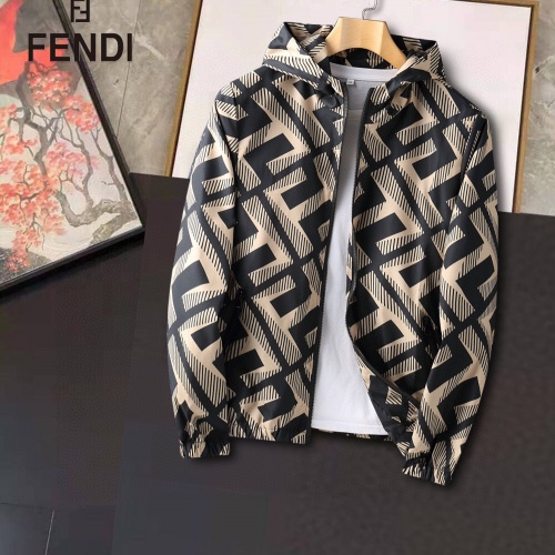 Fendi Jackets Long Sleeved For Men #1031535 $60.00 USD, Wholesale Replica Fendi Jackets