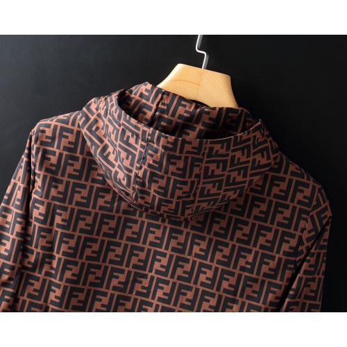 Replica Fendi Jackets Long Sleeved For Men #1031537 $60.00 USD for Wholesale