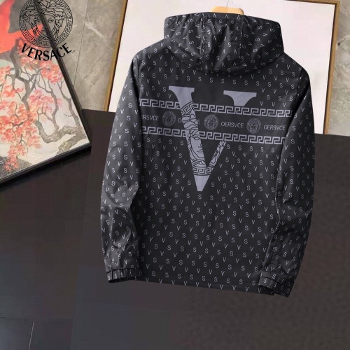 Replica Versace Jackets Long Sleeved For Men #1031549 $60.00 USD for Wholesale