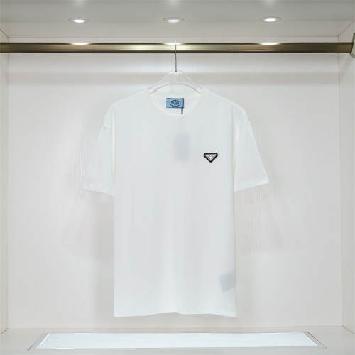 Prada T-Shirts Short Sleeved For Unisex #1031550 $32.00 USD, Wholesale Replica Prada T-Shirts