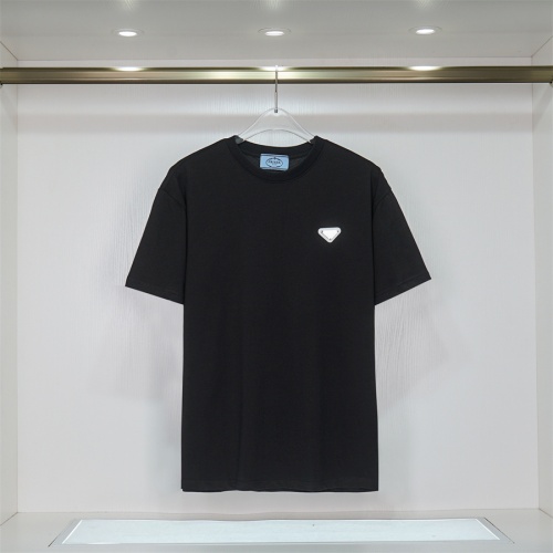 Prada T-Shirts Short Sleeved For Unisex #1031552 $32.00 USD, Wholesale Replica Prada T-Shirts