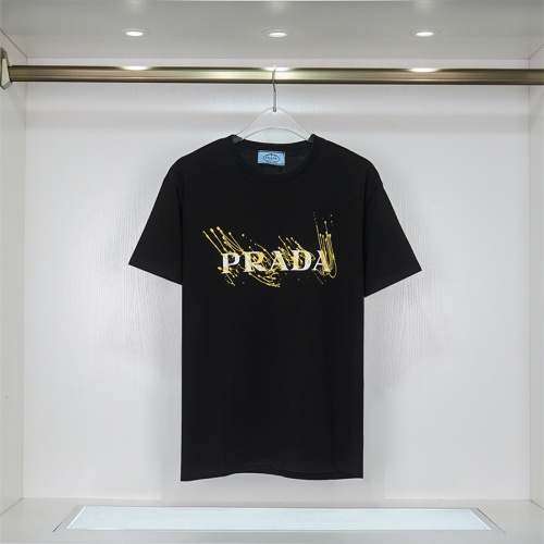 Prada T-Shirts Short Sleeved For Unisex #1031554 $32.00 USD, Wholesale Replica Prada T-Shirts