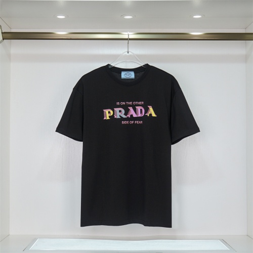 Prada T-Shirts Short Sleeved For Unisex #1031558 $32.00 USD, Wholesale Replica Prada T-Shirts