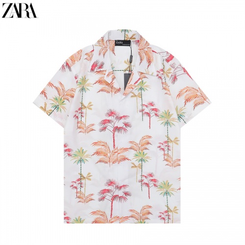 Zara Shirts Short Sleeved For Men #1031627 $36.00 USD, Wholesale Replica Zara Shirts