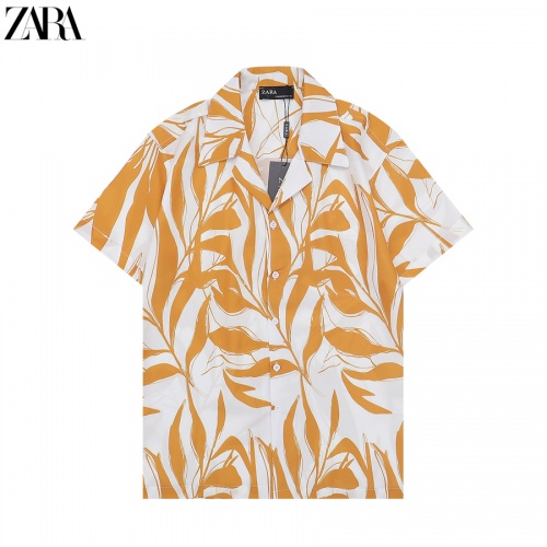 Zara Shirts Short Sleeved For Men #1031628 $36.00 USD, Wholesale Replica Zara Shirts