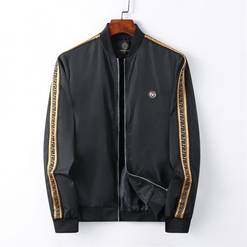 Versace Jackets Long Sleeved For Men #1031668 $42.00 USD, Wholesale Replica Versace Jackets