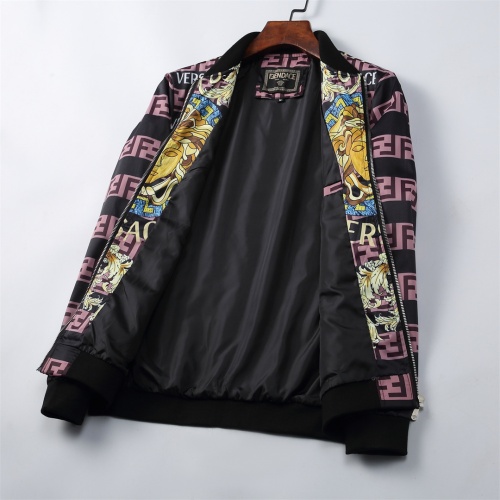 Replica Versace Jackets Long Sleeved For Men #1031672 $42.00 USD for Wholesale