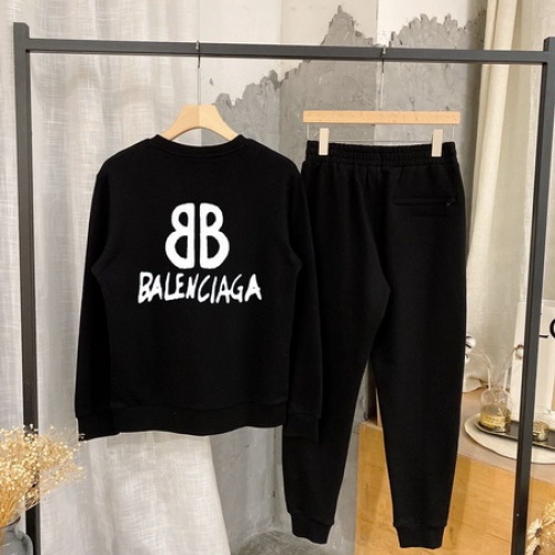 Replica Balenciaga Fashion Tracksuits Long Sleeved For Men #1031719 $72.00 USD for Wholesale