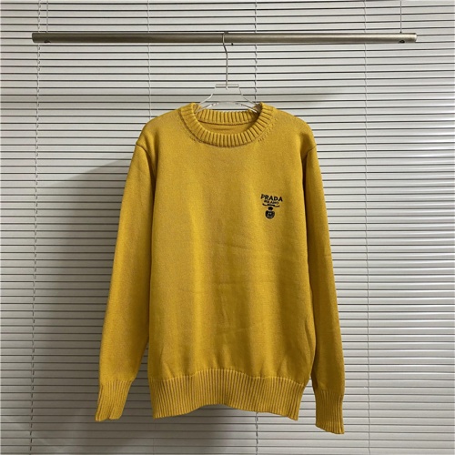 Prada Sweater Long Sleeved For Unisex #1031783 $45.00 USD, Wholesale Replica Prada Sweater