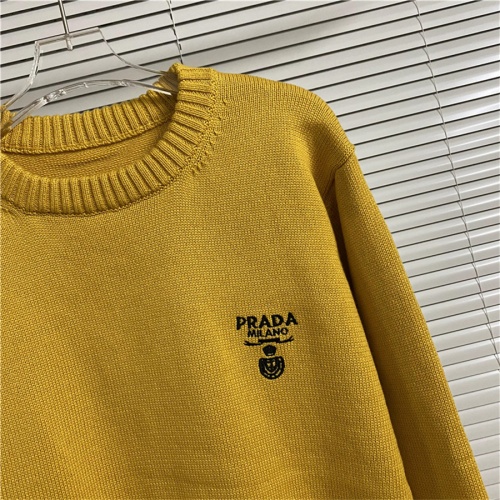 Replica Prada Sweater Long Sleeved For Unisex #1031783 $45.00 USD for Wholesale
