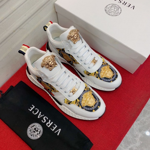 Replica Versace Casual Shoes For Men #1031862 $82.00 USD for Wholesale