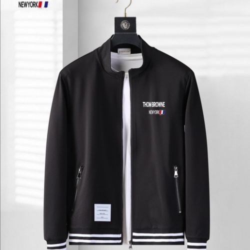Replica Thom Browne TB Tracksuits Long Sleeved For Men #1031888 $92.00 USD for Wholesale