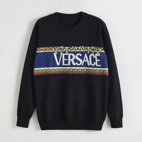 Versace Sweaters Long Sleeved For Unisex #1031979 $48.00 USD, Wholesale Replica Versace Sweaters