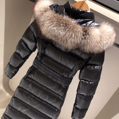 Replica Moncler Down Feather Coat Long Sleeved For Women #1032056 $314.05 USD for Wholesale