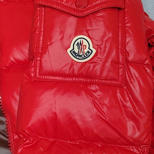 Replica Moncler Down Feather Coat Long Sleeved For Men #1032067 $247.93 USD for Wholesale