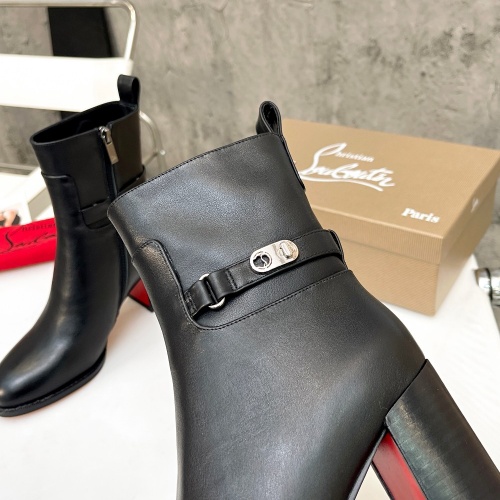 Replica Christian Louboutin Boots For Women #1032069 $115.00 USD for Wholesale