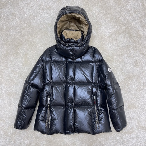 Moncler Down Feather Coat Long Sleeved For Women #1032147 $230.00 USD, Wholesale Replica Moncler Down Feather Coat