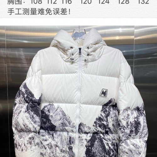 Replica Moncler Down Feather Coat Long Sleeved For Unisex #1032149 $192.00 USD for Wholesale