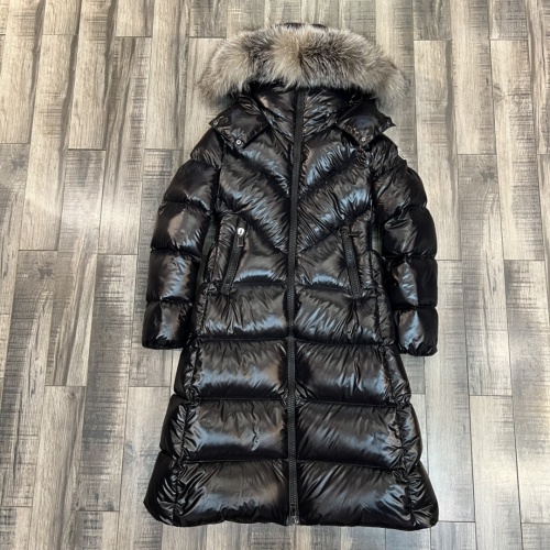 Moncler Down Feather Coat Long Sleeved For Women #1032158 $290.91 USD, Wholesale Replica Moncler Down Feather Coat