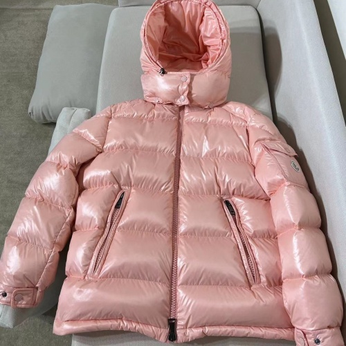 Moncler Down Feather Coat Long Sleeved For Women #1032163 $192.00 USD, Wholesale Replica Moncler Down Feather Coat
