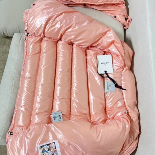 Replica Moncler Down Feather Coat Long Sleeved For Women #1032163 $202.00 USD for Wholesale