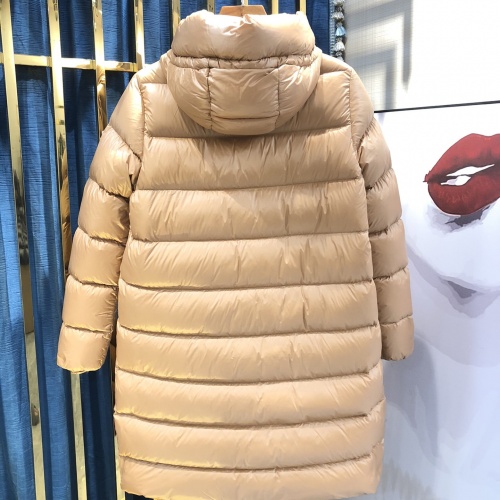 Replica Moncler Down Feather Coat Long Sleeved For Women #1032191 $280.99 USD for Wholesale