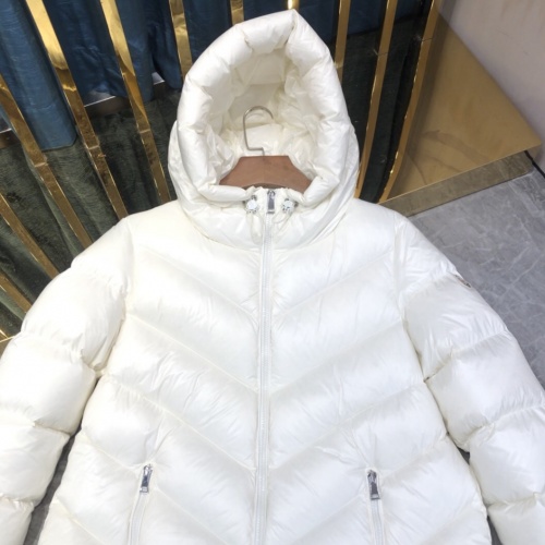 Replica Moncler Down Feather Coat Long Sleeved For Women #1032192 $280.99 USD for Wholesale