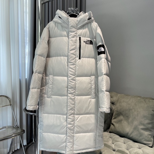The North Face Down Feather Coat Long Sleeved For Unisex #1032221 $235.00 USD, Wholesale Replica The North Face Down Feather Coat