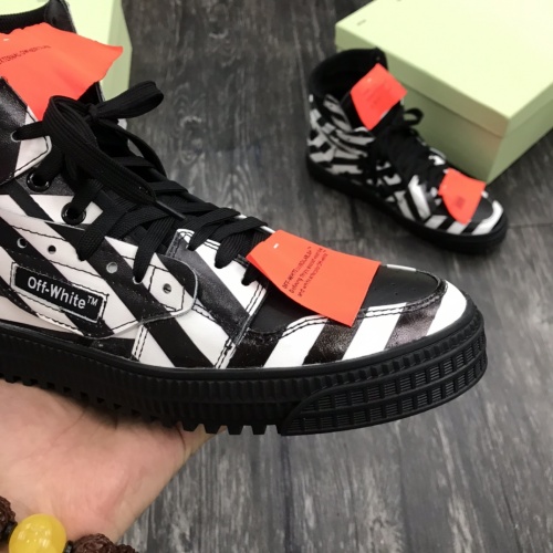 Replica Off-White High Tops Shoes For Women #1032365 $102.00 USD for Wholesale