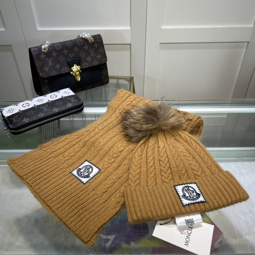 Replica Moncler Wool Hats & Scarf Set #1032454 $52.00 USD for Wholesale