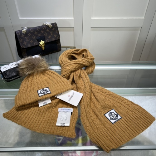 Replica Moncler Wool Hats & Scarf Set #1032454 $52.00 USD for Wholesale