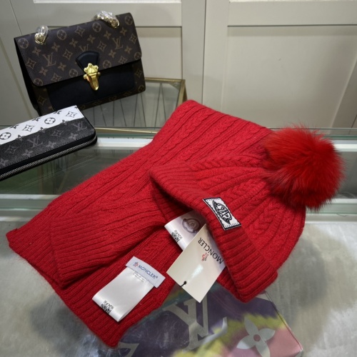 Replica Moncler Wool Hats & Scarf Set #1032457 $52.00 USD for Wholesale