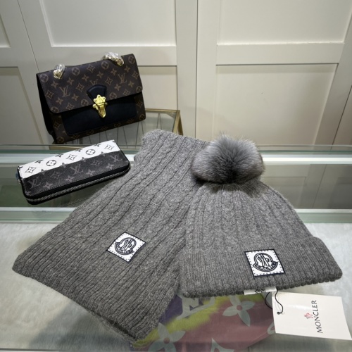 Replica Moncler Wool Hats & Scarf Set #1032459 $52.00 USD for Wholesale