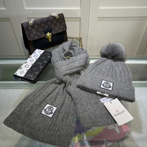 Replica Moncler Wool Hats & Scarf Set #1032459 $52.00 USD for Wholesale
