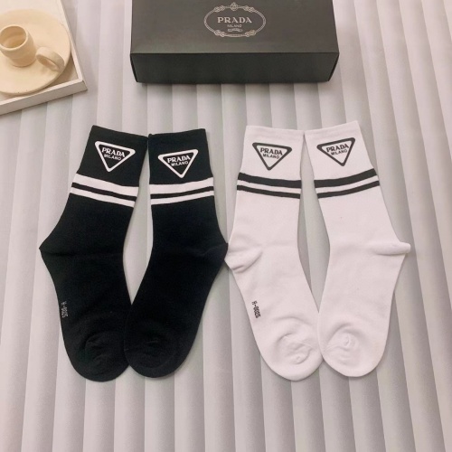 Replica Prada Socks #1032489 $27.00 USD for Wholesale