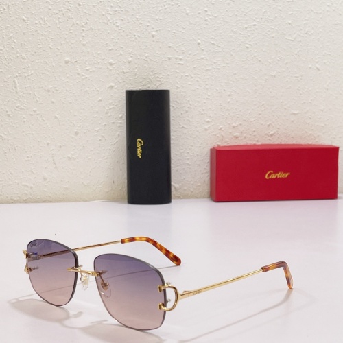 Cartier AAA Quality Sunglassess #1032794