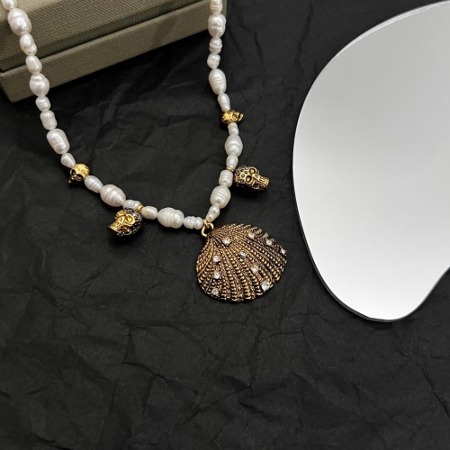 Replica Alexander McQueen Necklace For Women #1033087 $56.00 USD for Wholesale