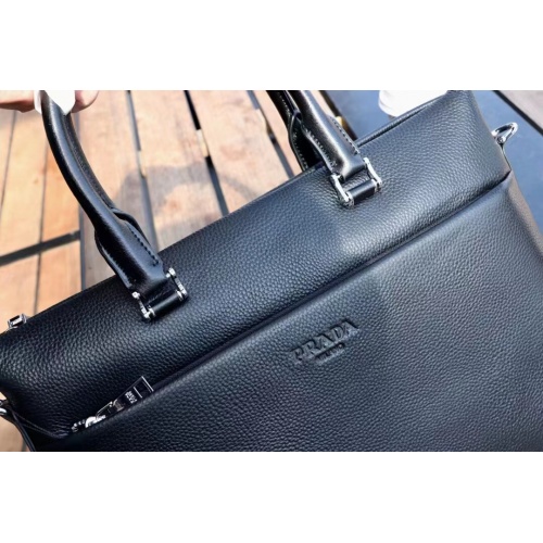 Replica Prada AAA Man Handbags #1033157 $102.00 USD for Wholesale
