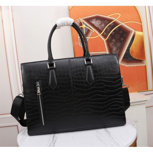Replica Prada AAA Man Handbags #1033163 $158.00 USD for Wholesale