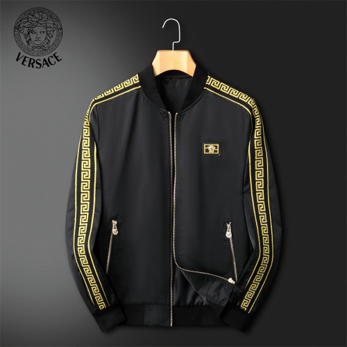 Versace Jackets Long Sleeved For Men #1033178 $72.00 USD, Wholesale Replica Versace Jackets